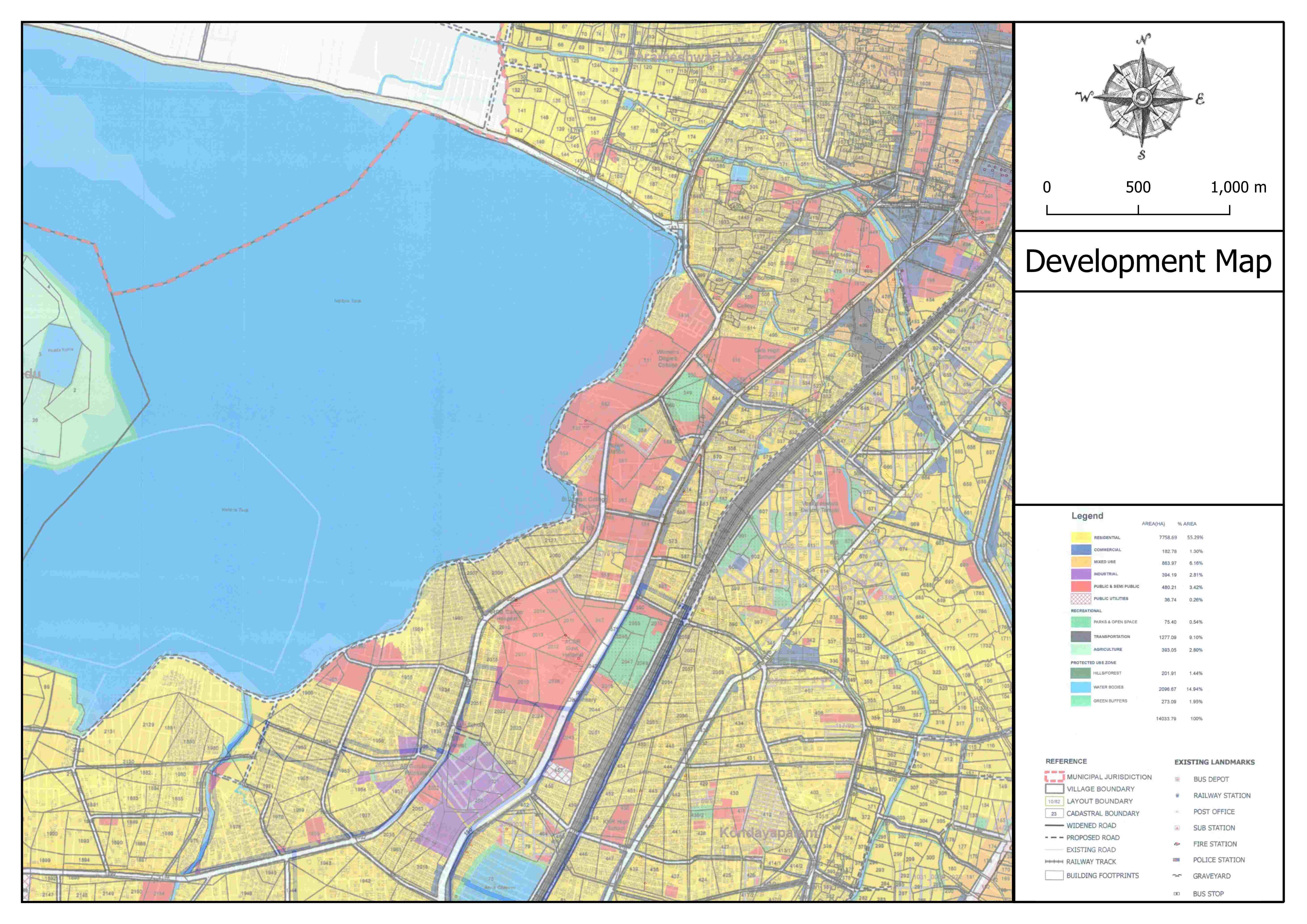 Development Map, Base Map, Digital Map